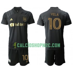 Los Angeles FC Vela 10 Bambino Maglia Prima 2020/2021 Manica Corta (+ Pantaloncini)